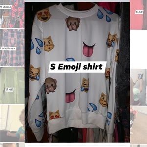Emoji long sleeve shirt